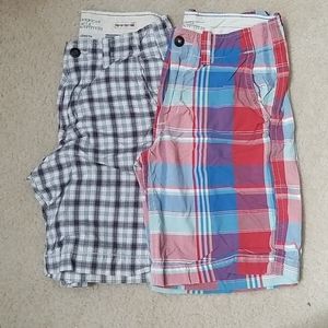 2 pairs of American Eagle shorts